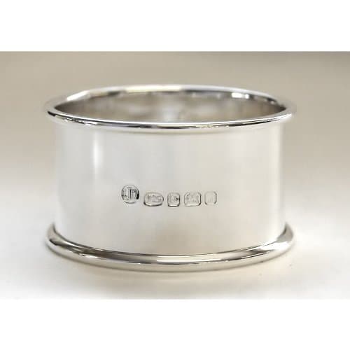 Personalised Sterling Silver Napkin Ring