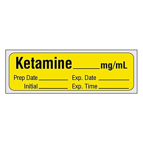 Induction Agent Labels Ketamine_mg/mL