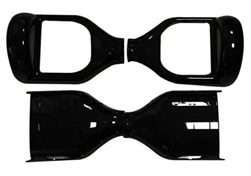 RocketBus Replacement Black Plastic Outer Shell Housing Case Cover for Self-Balance Balancing 6.5 Inch Wheel Scooter Hoverboard