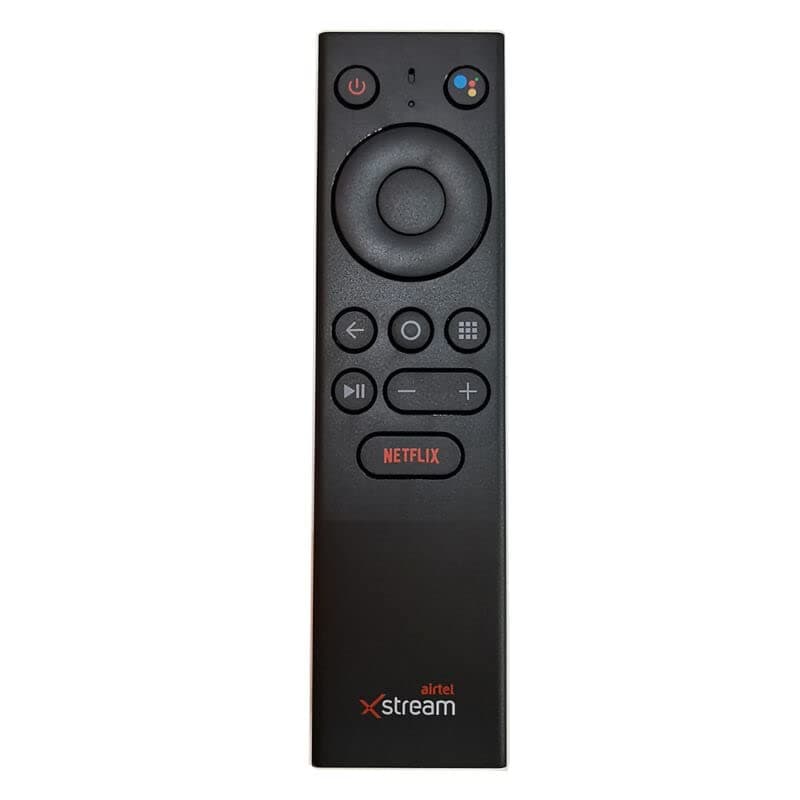 Replacement Remote Control Replace for TV/Audio/Projector Airtel XStream Smart Stick Device With Voice Search-enabled for