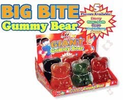 Big Bite Giant Gummy Bears 6CT Box