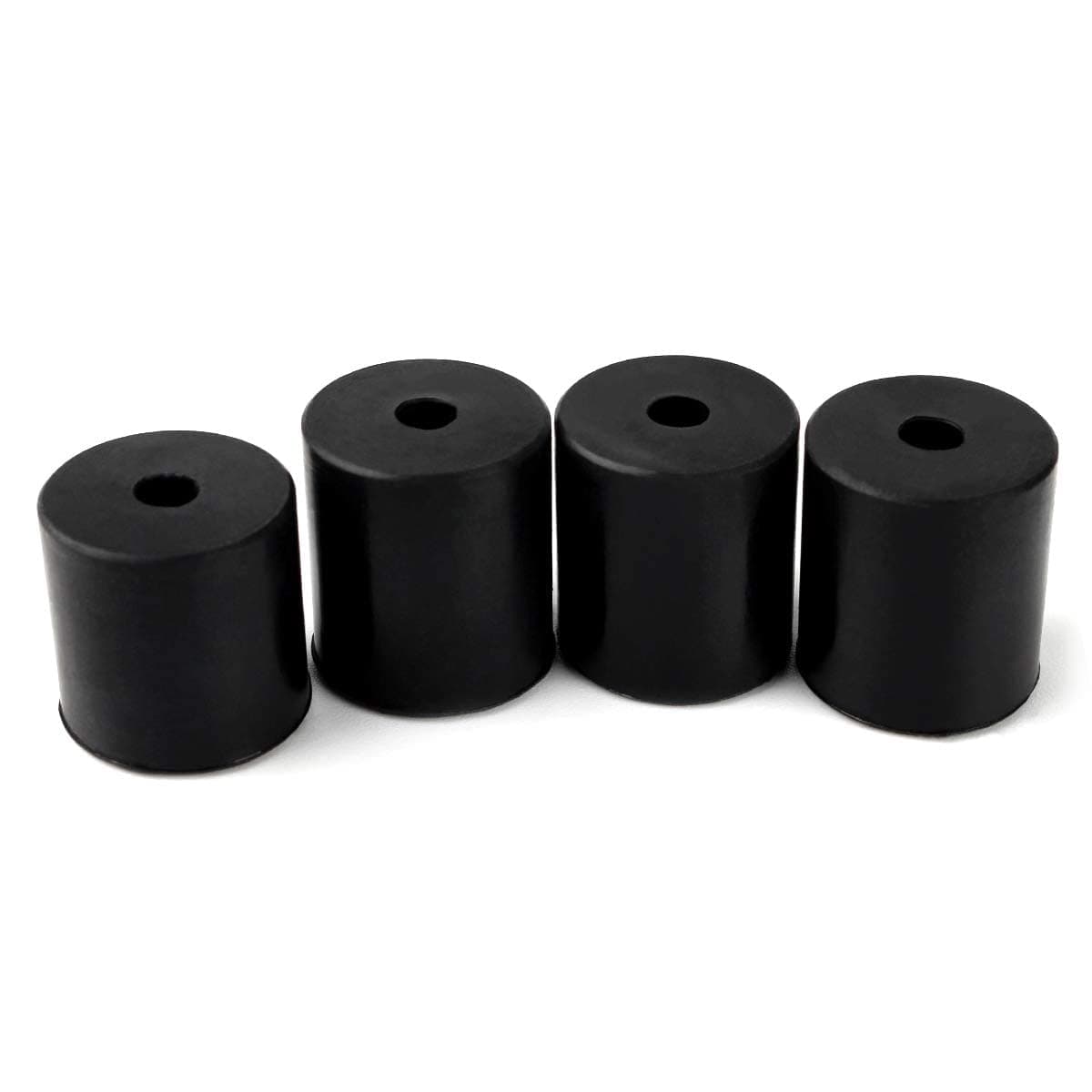 FYSETC Ender 3 V2 Solid Bed Mount - 3 High 1 Short 3D Printer Leveling Parts - Ender3 Pro Silicone Spacers: OD 0.63 in ID 0.16 in Heat-Resistant Column for CR-10 Ender-3 Bottom Connect - Black