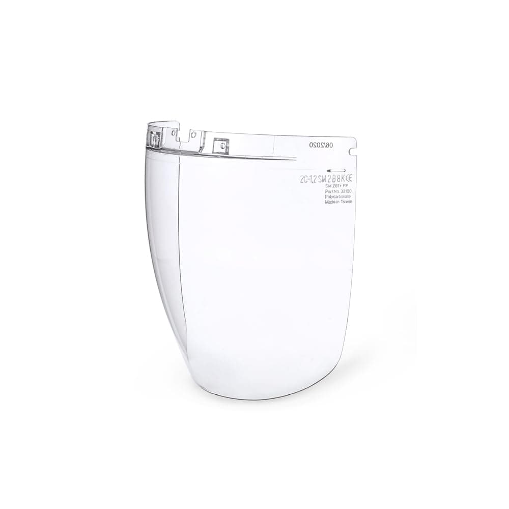 Sellstrom Replacement Window for Face Shield DP4 Multi-Purpose Safety Mask, Polycarbonate, Anti-Fog Coated, Clear Tinted, 12.125" W x 9" H x 0.060 T, ANSI Z87.1, S32100