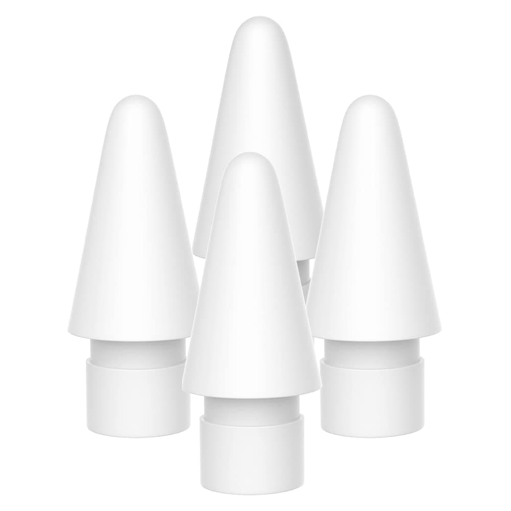 Replacement Tips Compatible with Apple Pencil 2 Gen iPad Pro - iPencil Nib for iPad Pencil 1st/2nd Gen White 4 Pack