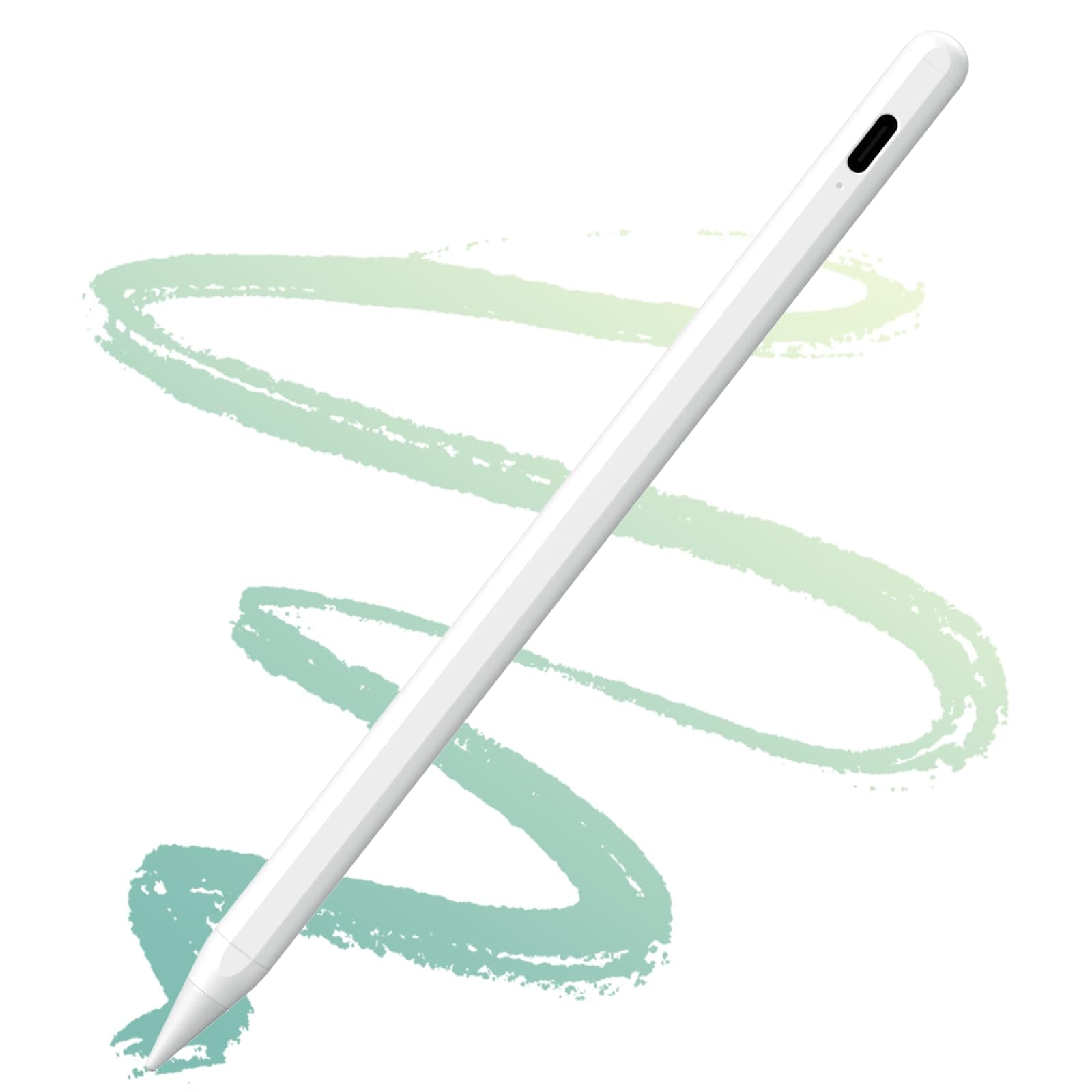 Stylus Pen for iPad, 10 Min Fast Charge Apple iPad 10th Generation Pencil Work for Apple iPad Pro 11/12.9", iPad 6-10, iPad Air 3-5/ Mini 5/6