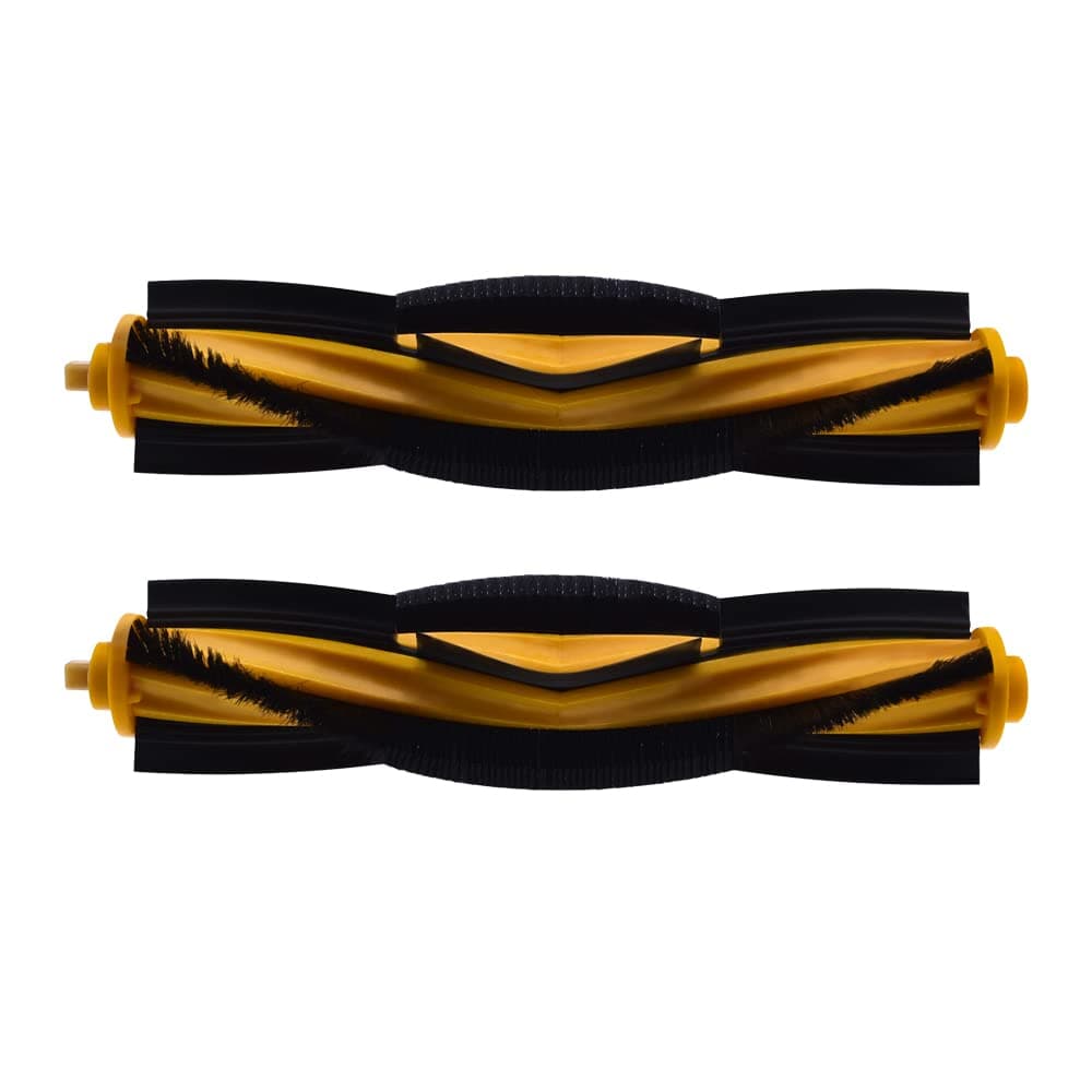 Main Brush Rollers Replacement Compatible with Ecovacs Deebot OZMO 920, 950, T5, T8, T8 aivi, T9, N8, N8+, N8 Pro+, X1, X1 Turbo/Plus, T10 Plus, Robot Vacuums, 2-Pack.