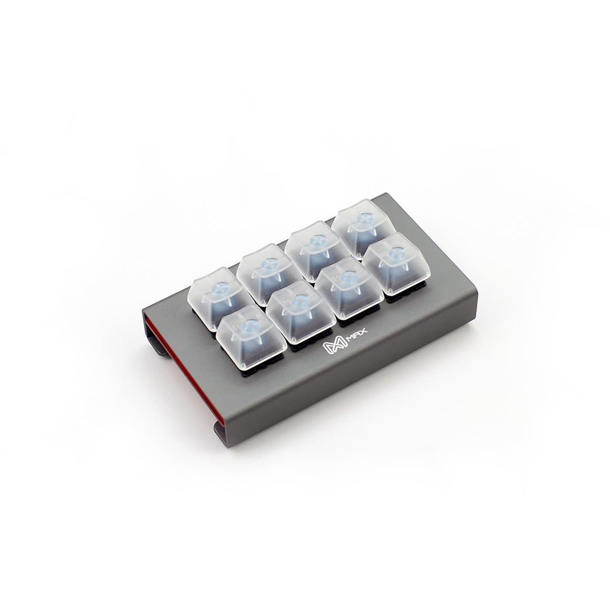 Falcon-8 Programmable Mini Macropad Mechanical Keyboard (Cherry MX Clear)