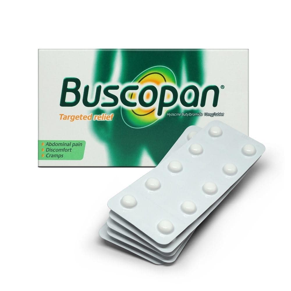 BUSCOPAN 10MG Tablets 20's