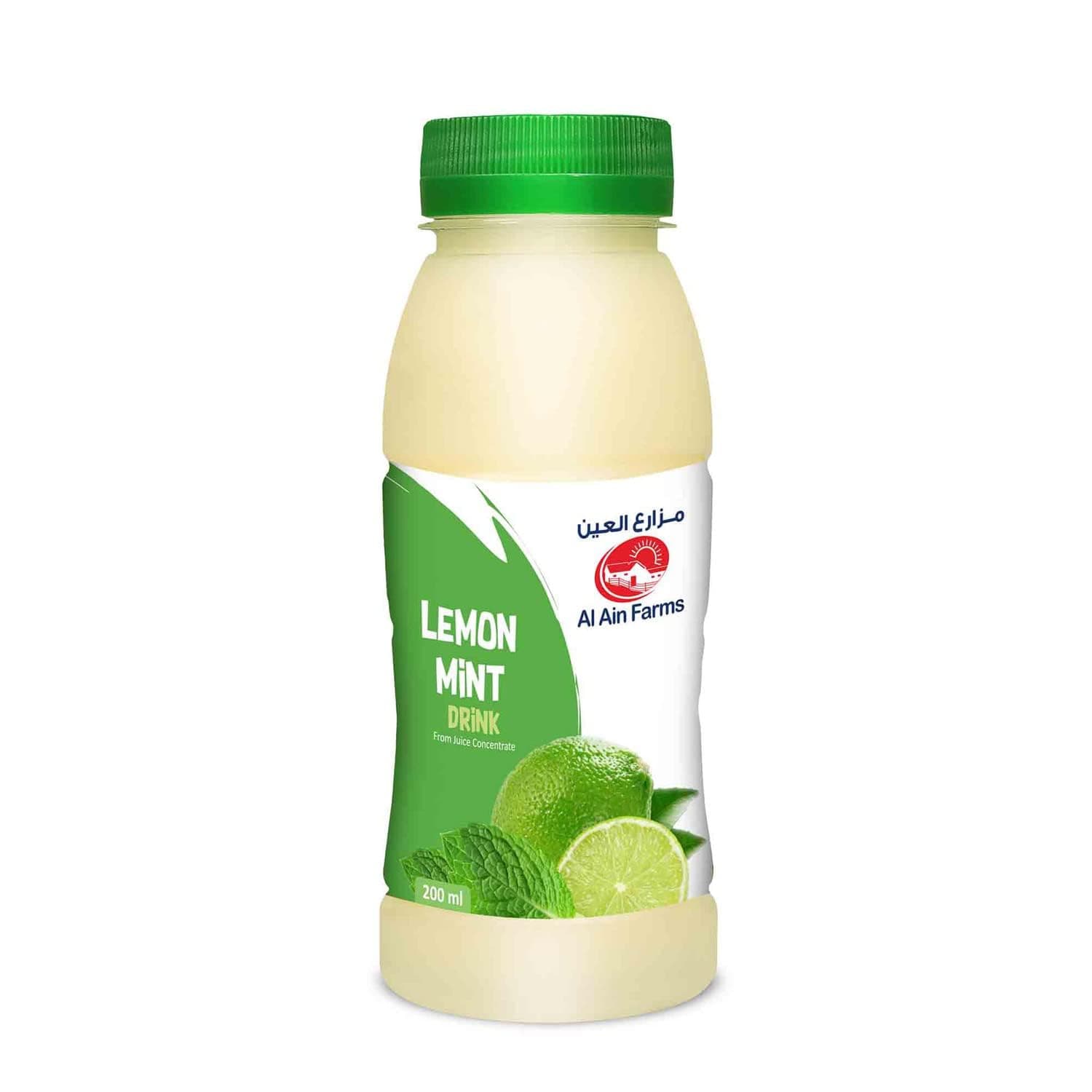 Al Ain Farms Lemon Mint Drink Cells 200 ml