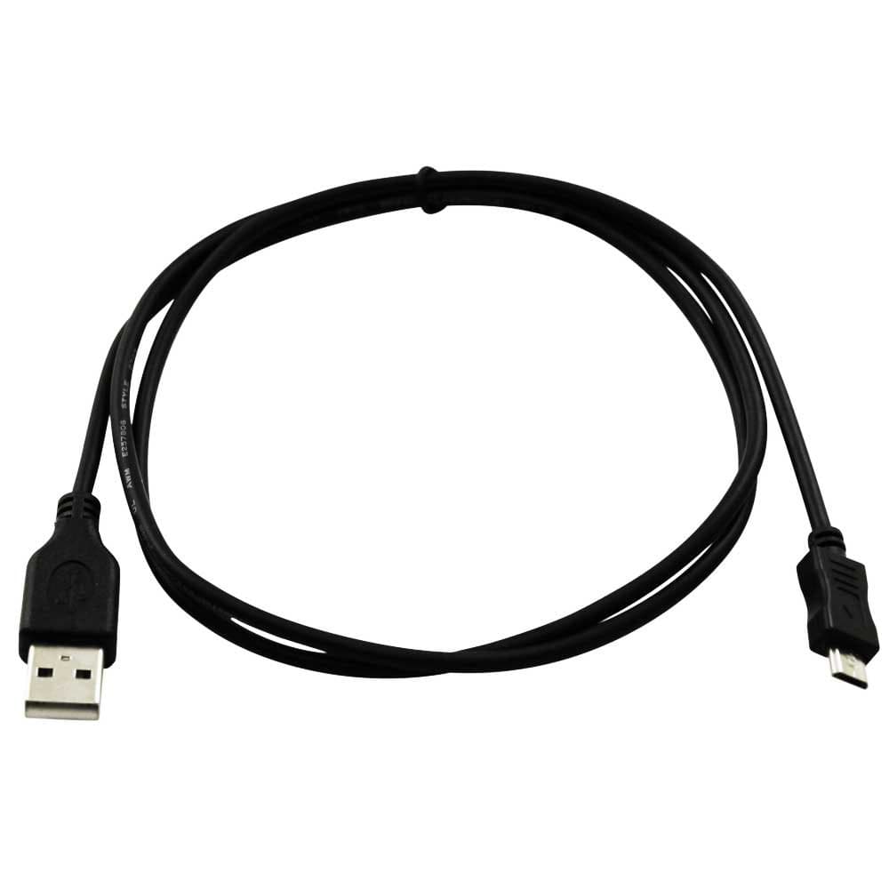 ReadyPlug 10 Feet Extra Long Micro USB Data/Charger Cable for Samsung Galaxy Tab 3 70 P3210 (Black, 10 Feet) - Non-Retail Packaging - Black