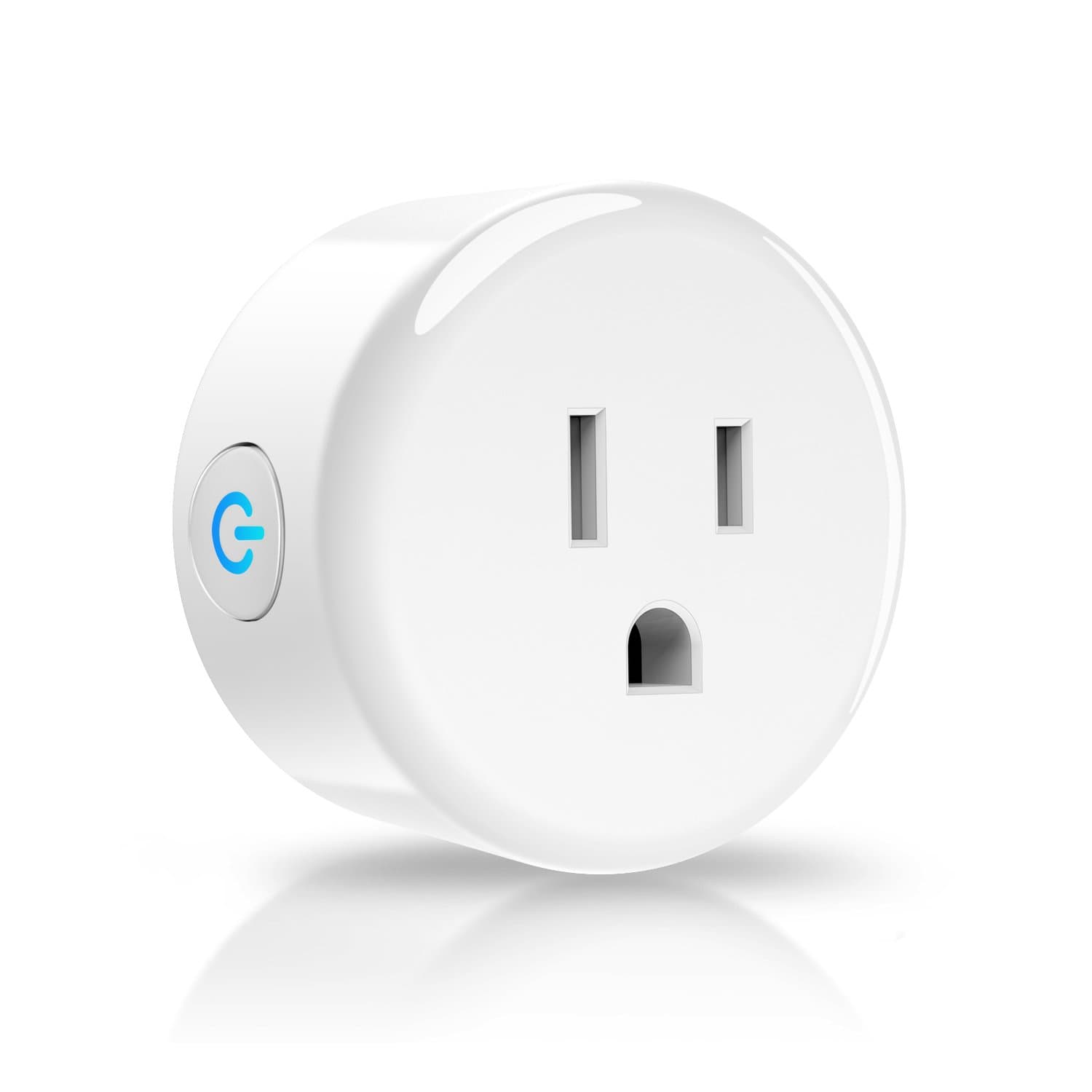 WiFi Smart Plug Mini, YTE Wireless Smart Outlet Compatible With Alexa Echo, Google Home, IFTTT for Voice Control, Remote Control your Devices with Timing Function from Anywhere, No Hub Required