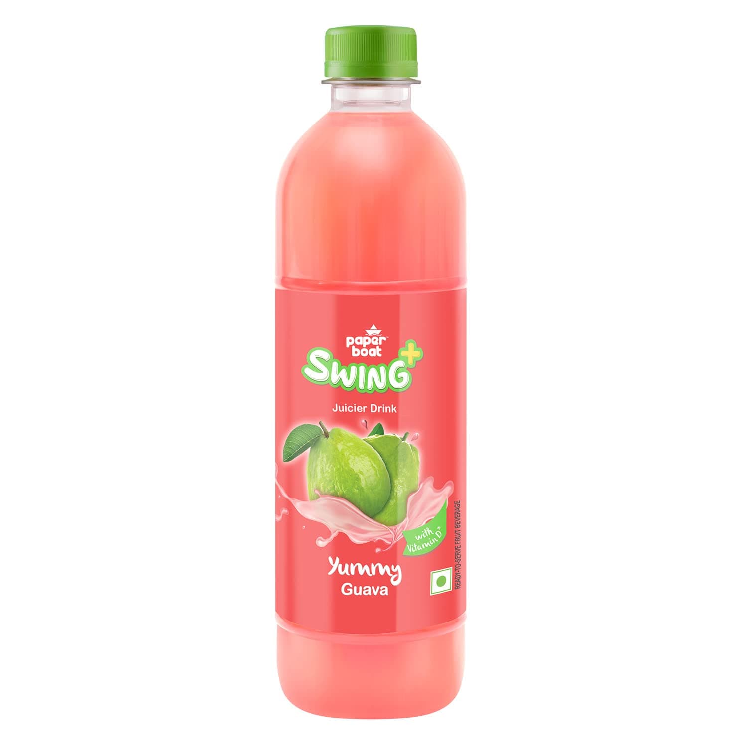 Swing Yummy Guava Juice, Enriched with Vitamin D, No Gmos, 600 ml