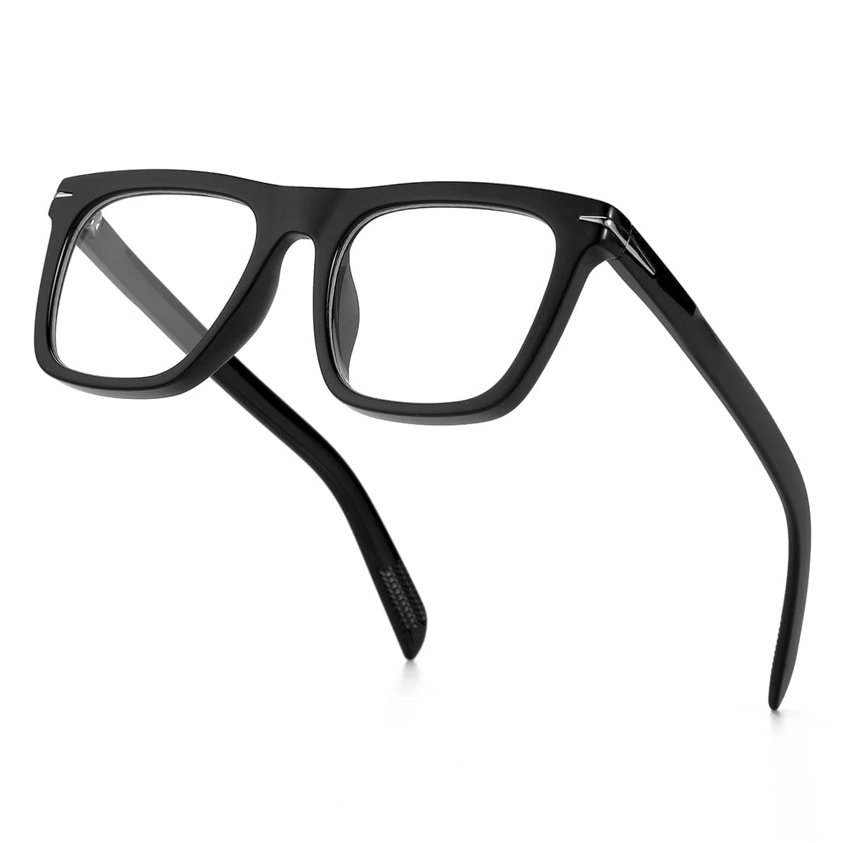 Blue Light Glasses for Men Women Trendy Square Frame Blue Light Blocking Lens Computer Glasses