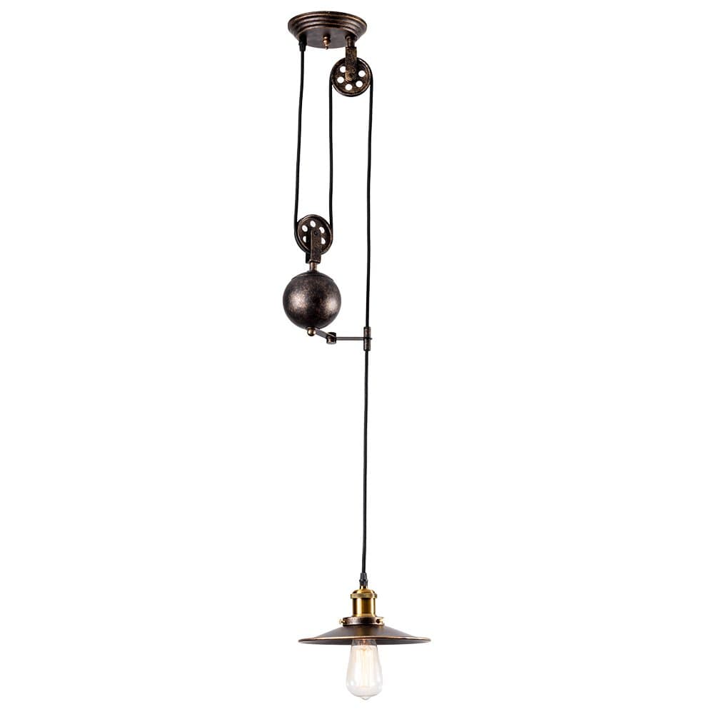 Pulley Pendant Light