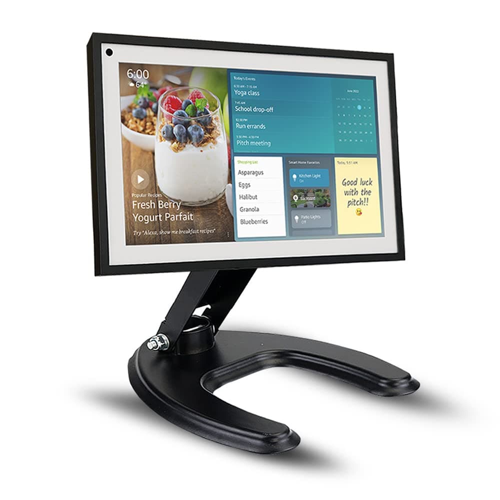 Stand for Echo Show 15 Smart Display | Both Height and Angle Adjustable | Swivel and Tilt Echo Alexa Accessories | Easy Installation