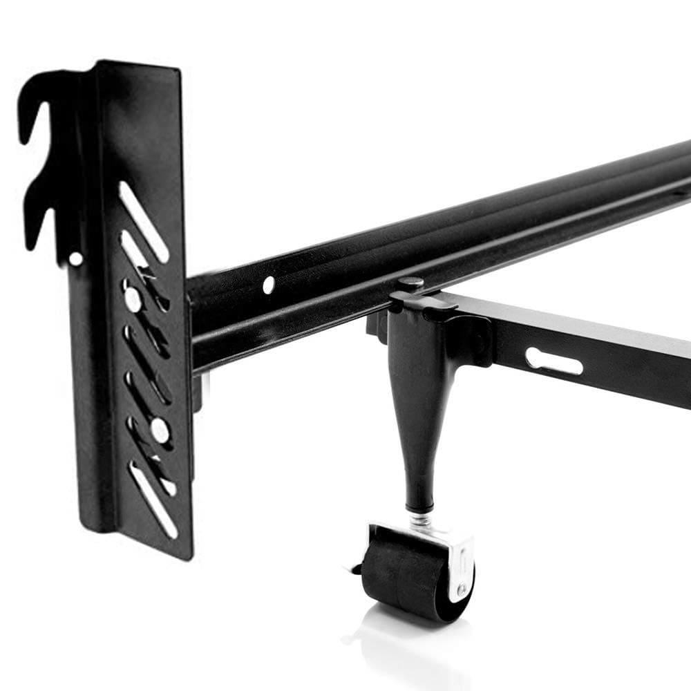 2 Pcs Down Hook Bolt-On to Hook-On Conversion Bracket for Headboard or Footboard, Adjustable Bed Rail Hook Plate Adapter,Hook Brackets for Attach Bed Rail to Headboard or Footboard