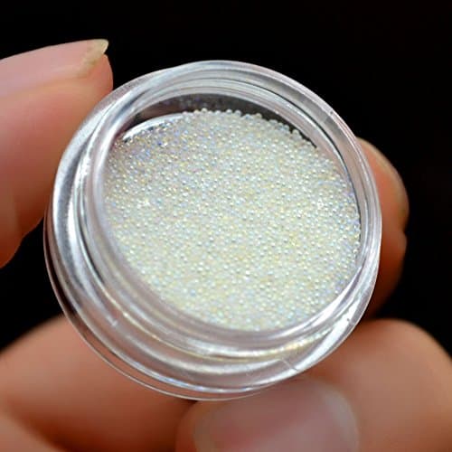 0.4-0.6mm Micro Pixie Bead New AB Glitter Crystal Glass Caviar Beads Nail Art Decoration Nails Art Hot Nail Decorations MJZ0100