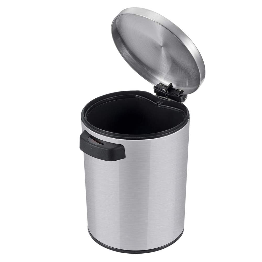 Bairuifu NINESTARS Automatic Touchless Motion Sensor Waste Bin,Kitchen Waste Bin,Food Waste Bin,Indoor Dustbins.Stainless Steel (1.10 uk gal/5 L)
