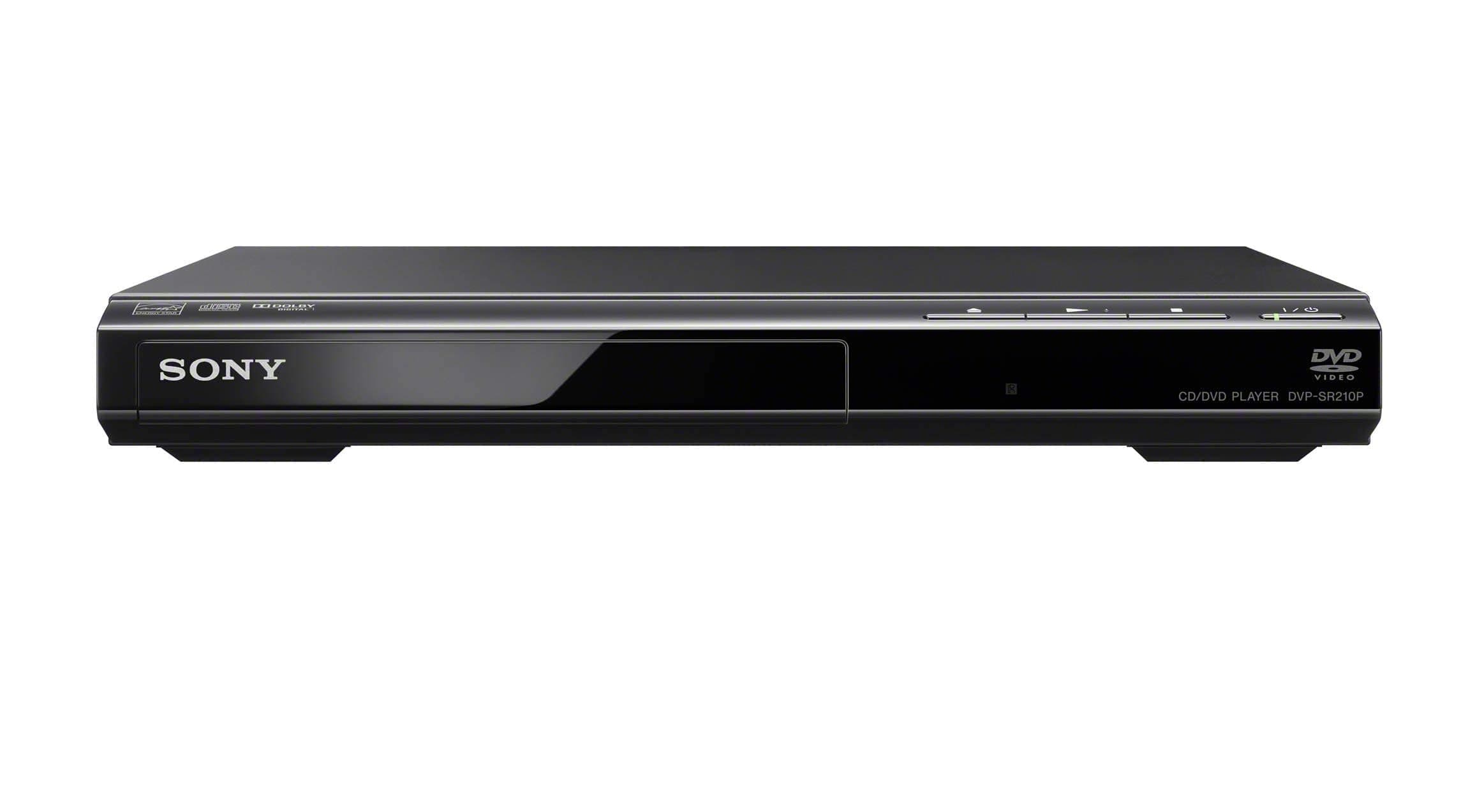 Sony DVPSR210P DVD Player, black