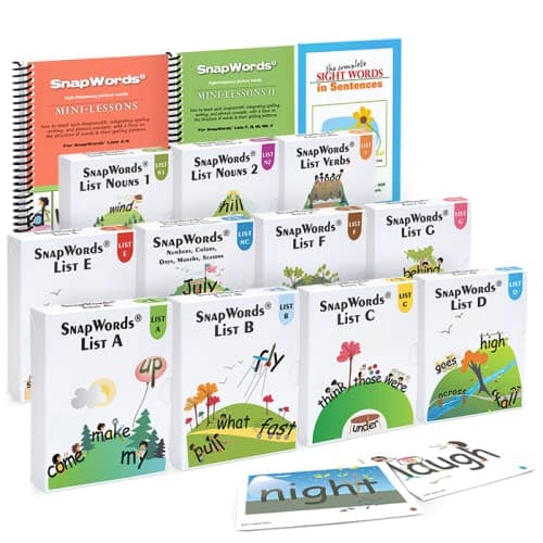 607 SnapWords® Teaching Cards