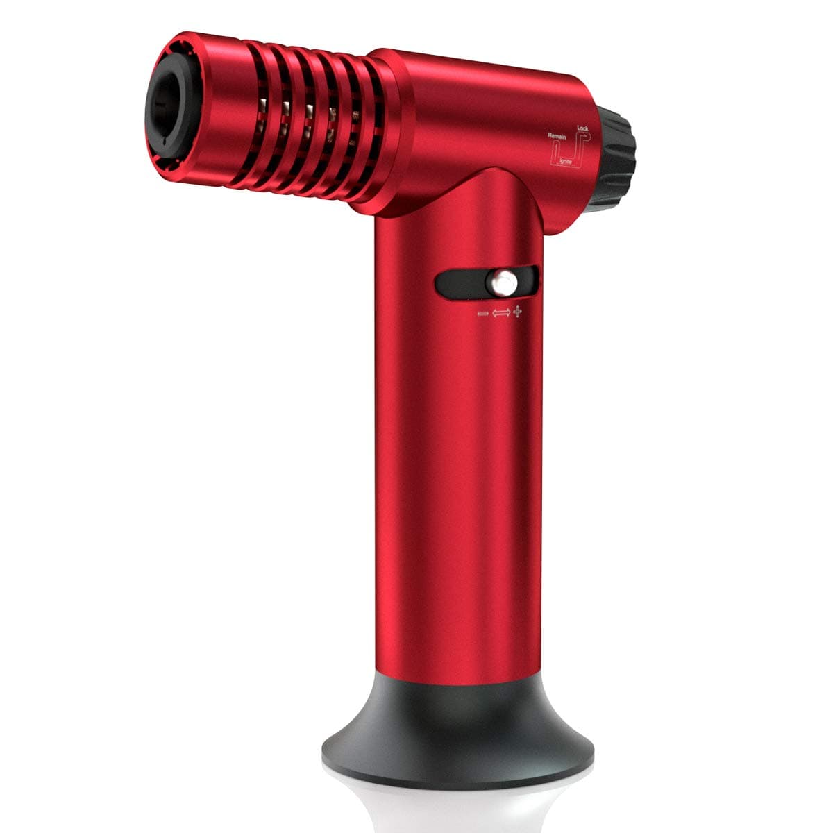 Multipurpose Butane Torch, MDee Kitchen Culinary Torch, Refillable Lighter, Adjustable Flame Blow Torch, with Safty Lock, Perfect for Baking, Welding, DIY Crafts and more(Red,Gas Not Included)