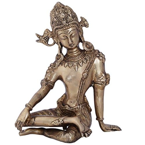 Ratnatraya Brass Sitting Indra Dev Statue