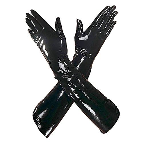 Latex Gloves Black Large