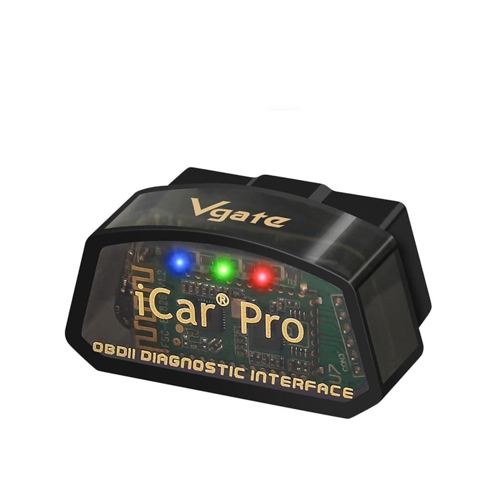 iCar Pro BLE 4.0 OBD2 Diagnostic Tool Fault Code Reader OBDII Compatible Car Adapter Check Engine Light for iOS, Android and Windows