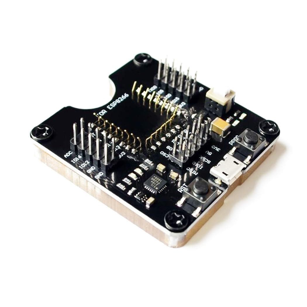 HiLetgoESP8266 Development Board Programmer Tool Burning Fixture Tool Test Socket Downloader for ESP8266 ESP-12S/ESP-12F/ESP-12E/ESP-07/ESP-07S