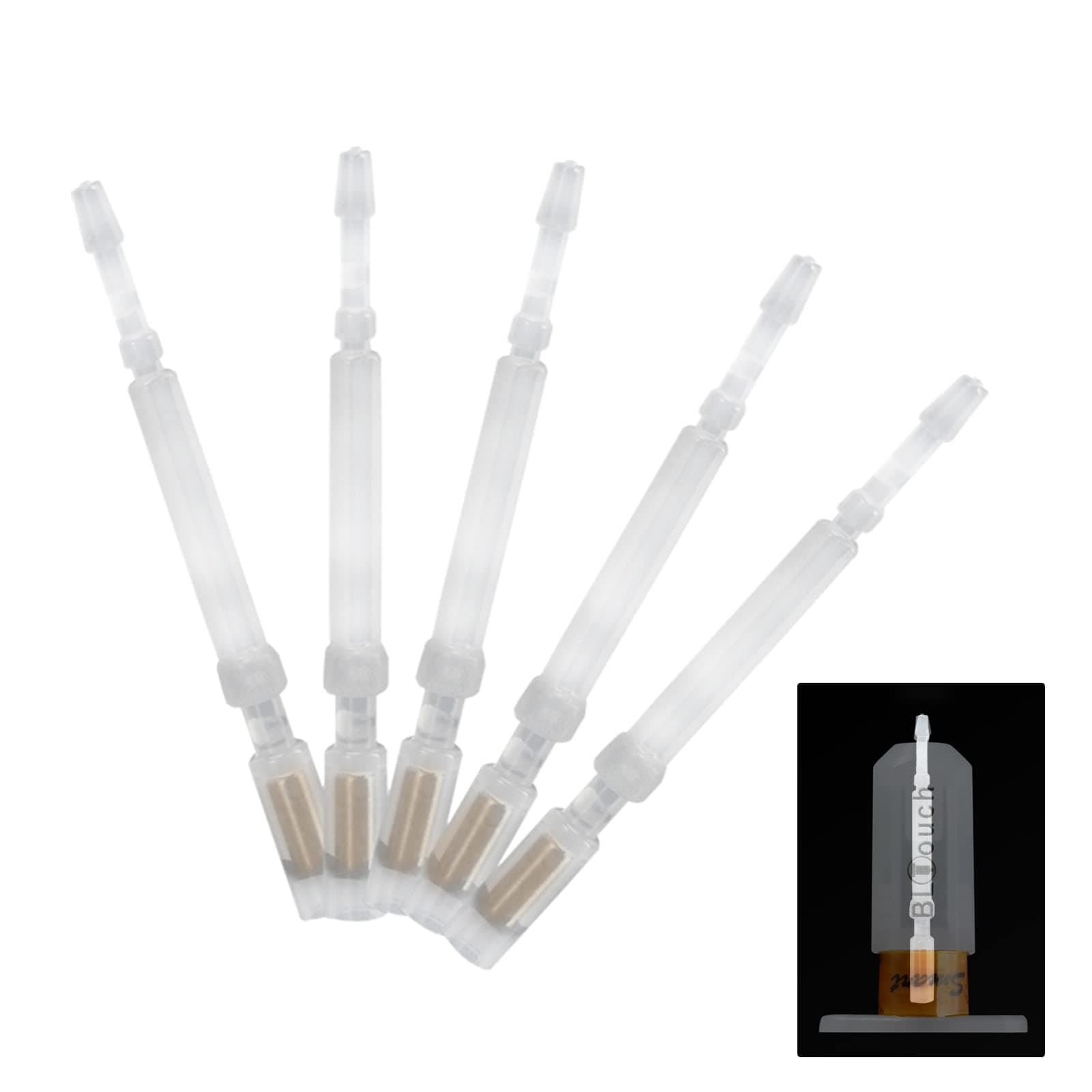 BL Touch Probe Pin Replacement Smart Auto Bed Leveling Push-Pin Needle Self Level Sensor Probe Tips for Bltouch, 3D Touch (5 PCS)