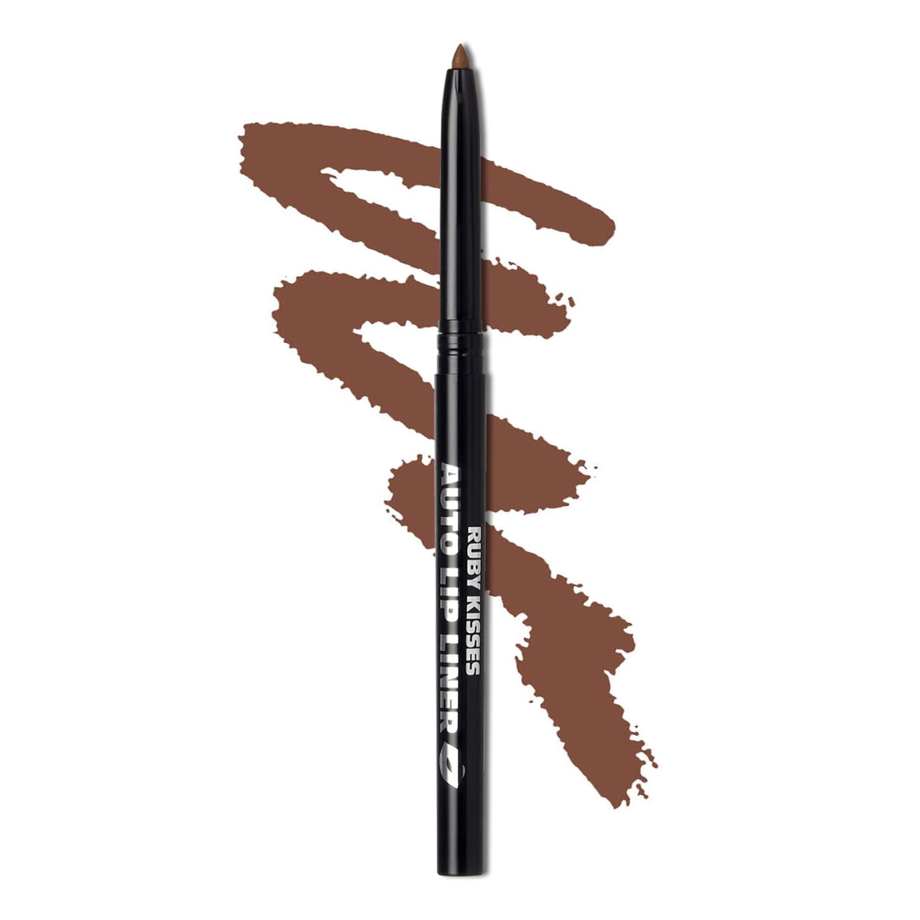 Ruby Kisses Automatic Lip Liner Long Lasting Smooth Application (Espresso)