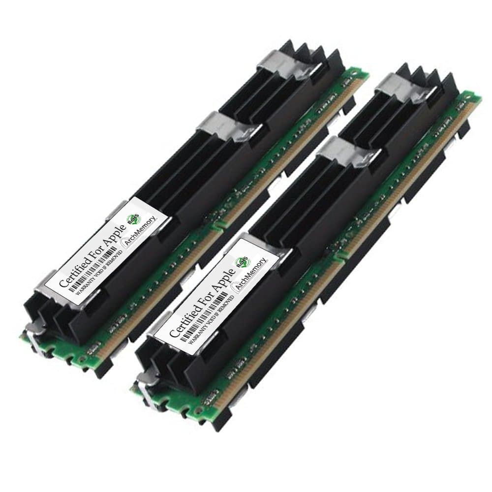 4GB FULLY BUFFERED PC2-5300 DDR2 ECC (FB-DIMM) (2 X 2GB) FOR APPLE KIT by Arch Memory