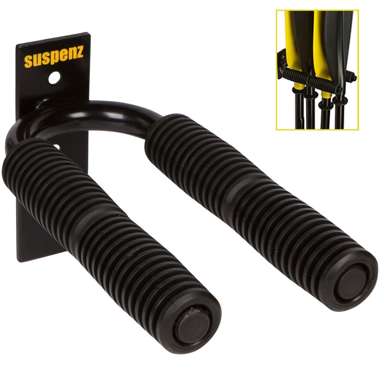 4-Paddle Rack, Black, 10"