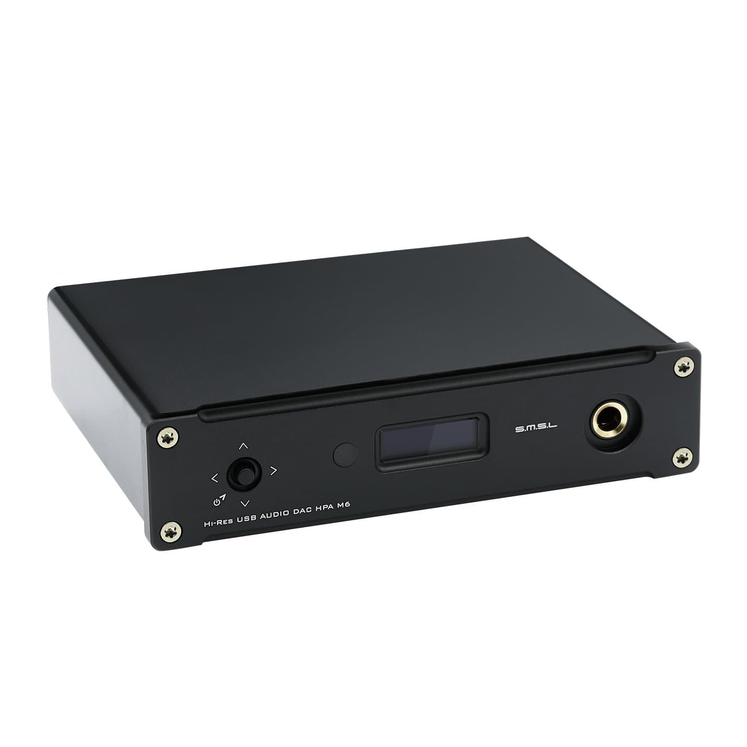 SMSL M6 32Bit/768KHz DAC USB Optical Decoder,Digital to Analog Converter with Headphone Amplifier Black