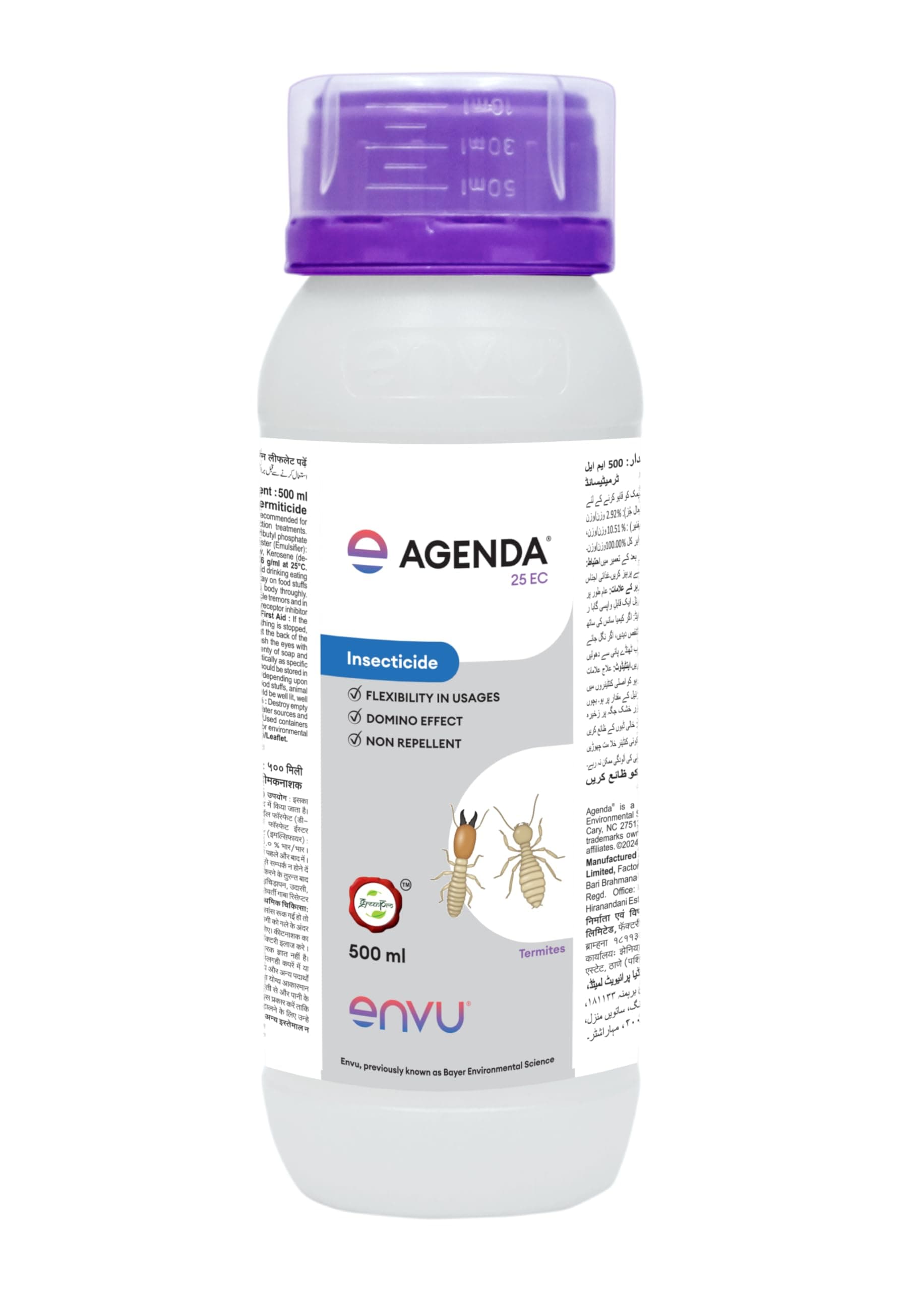 Agenda 500 ml for Termite Control Pre & Post Construction | Termite Killer For Wood And Furniture | Fast Action | Long Lasting Impact