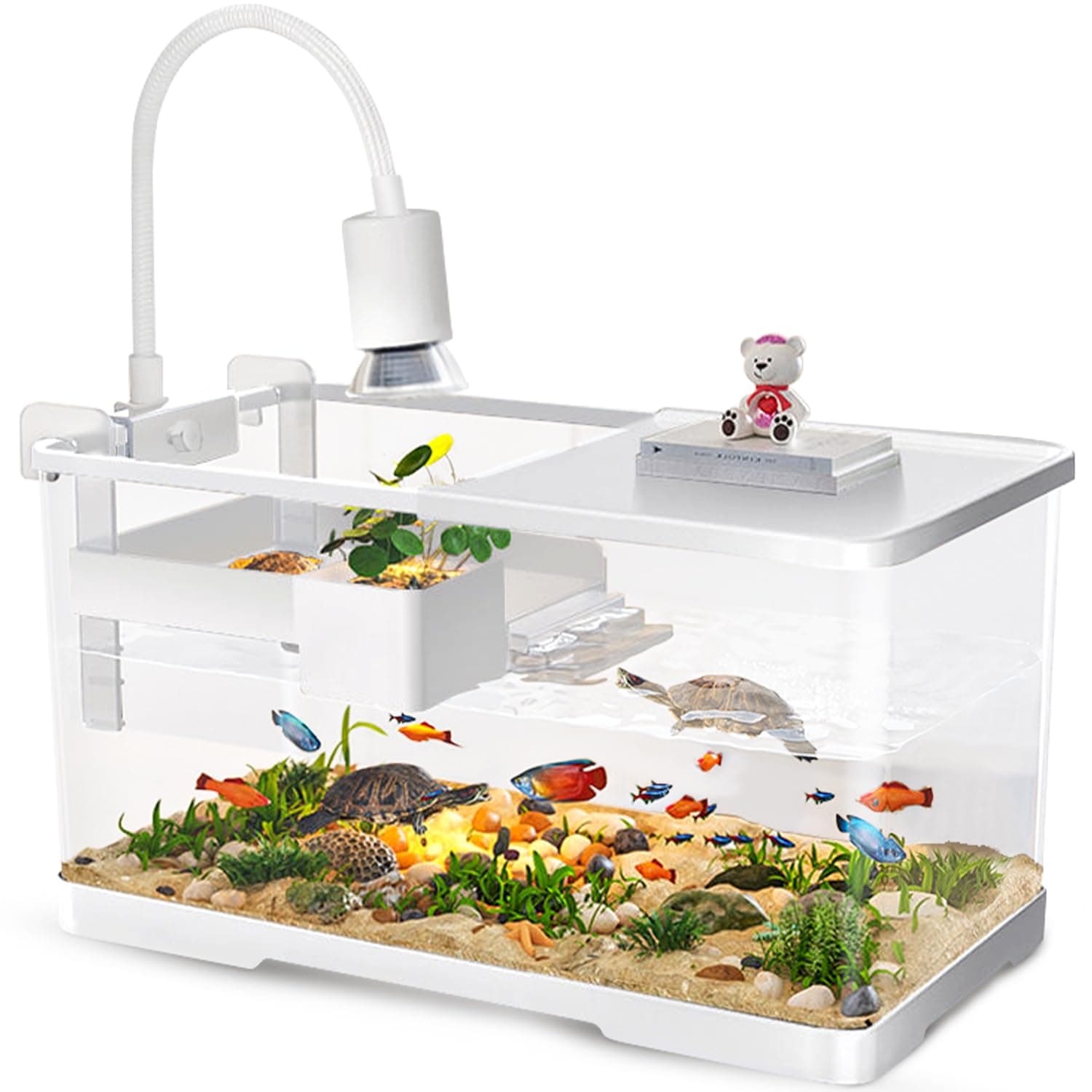 Turtle Tank (M+Light+Filter+Filter Balls)