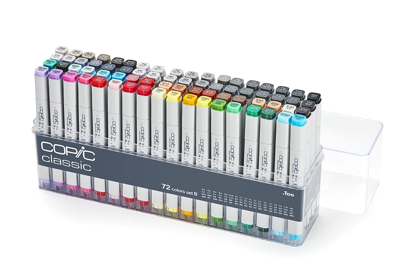 .Too COPIC MRKR 72PC SET B