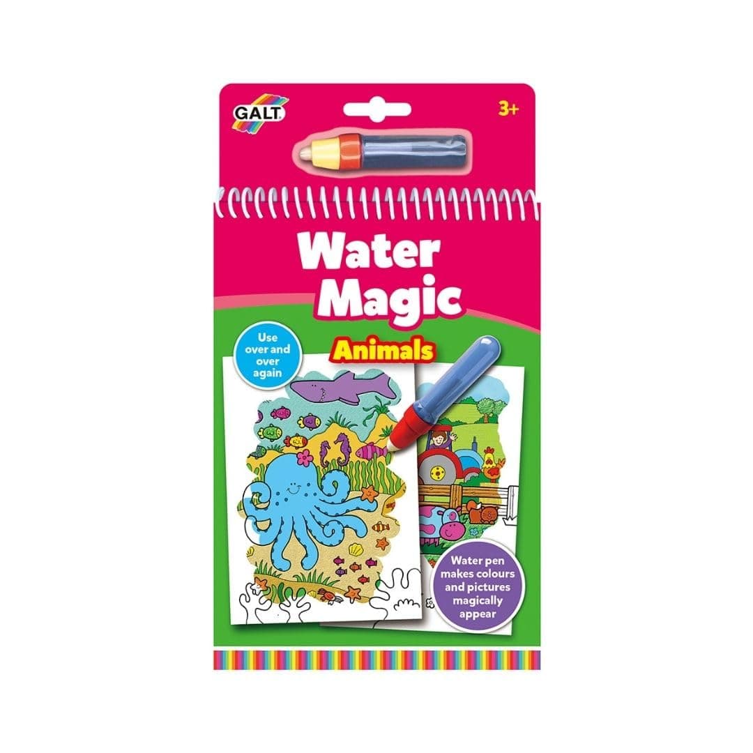 Galt Toys, Water Magic - Animals, Colouring Books Children, Ages 3 Years Plus