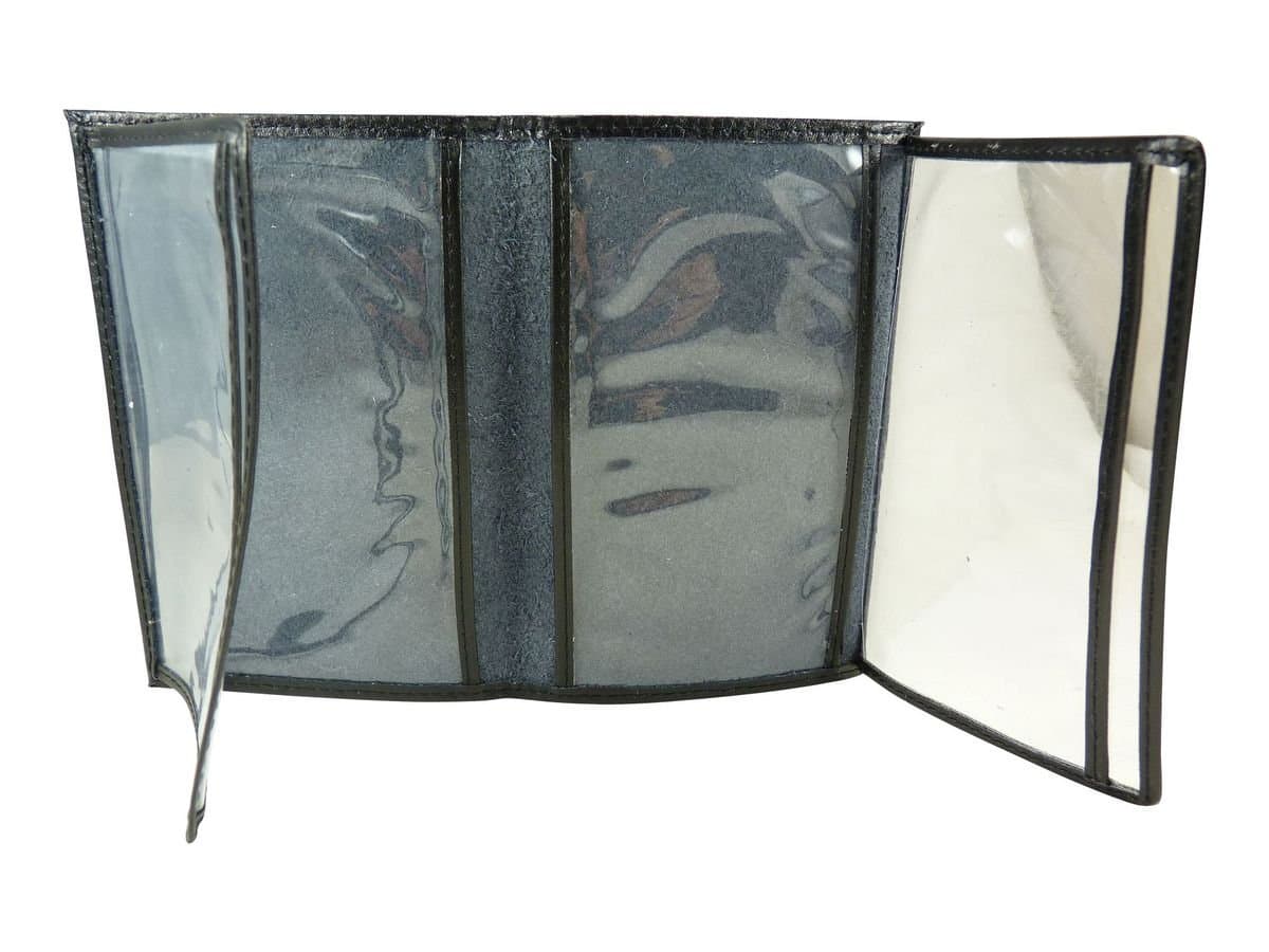 Protective Transparent Leather Car Document Holder