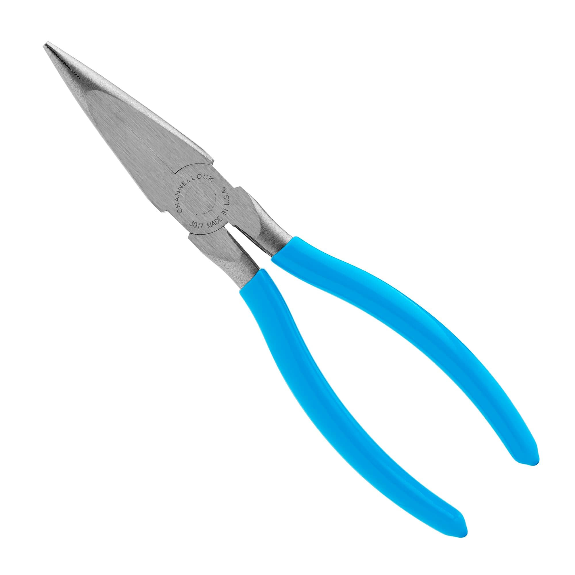 Channellock 3017 8-Inch Long Nose Plier, Blue