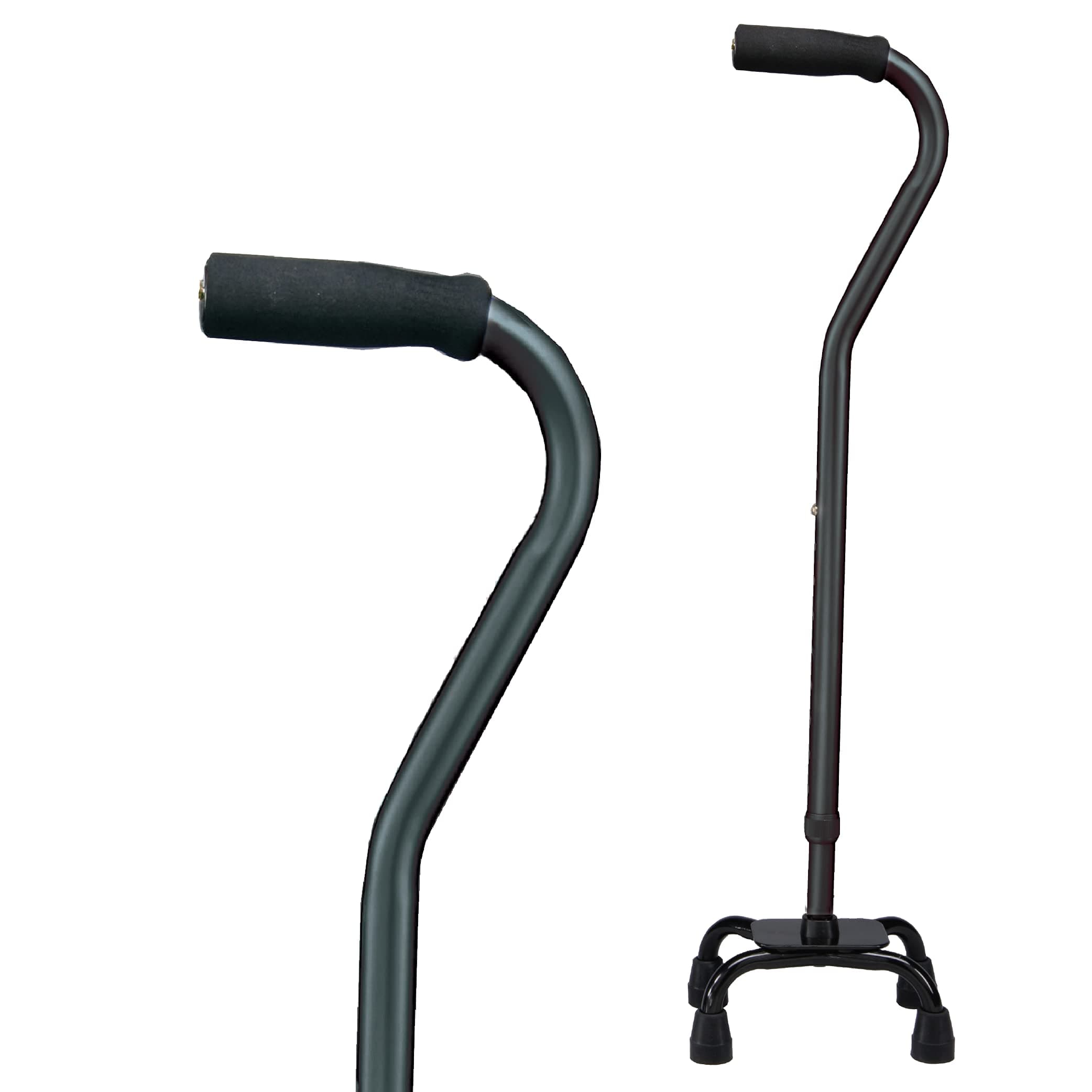 Small Base Designer Quad Cane