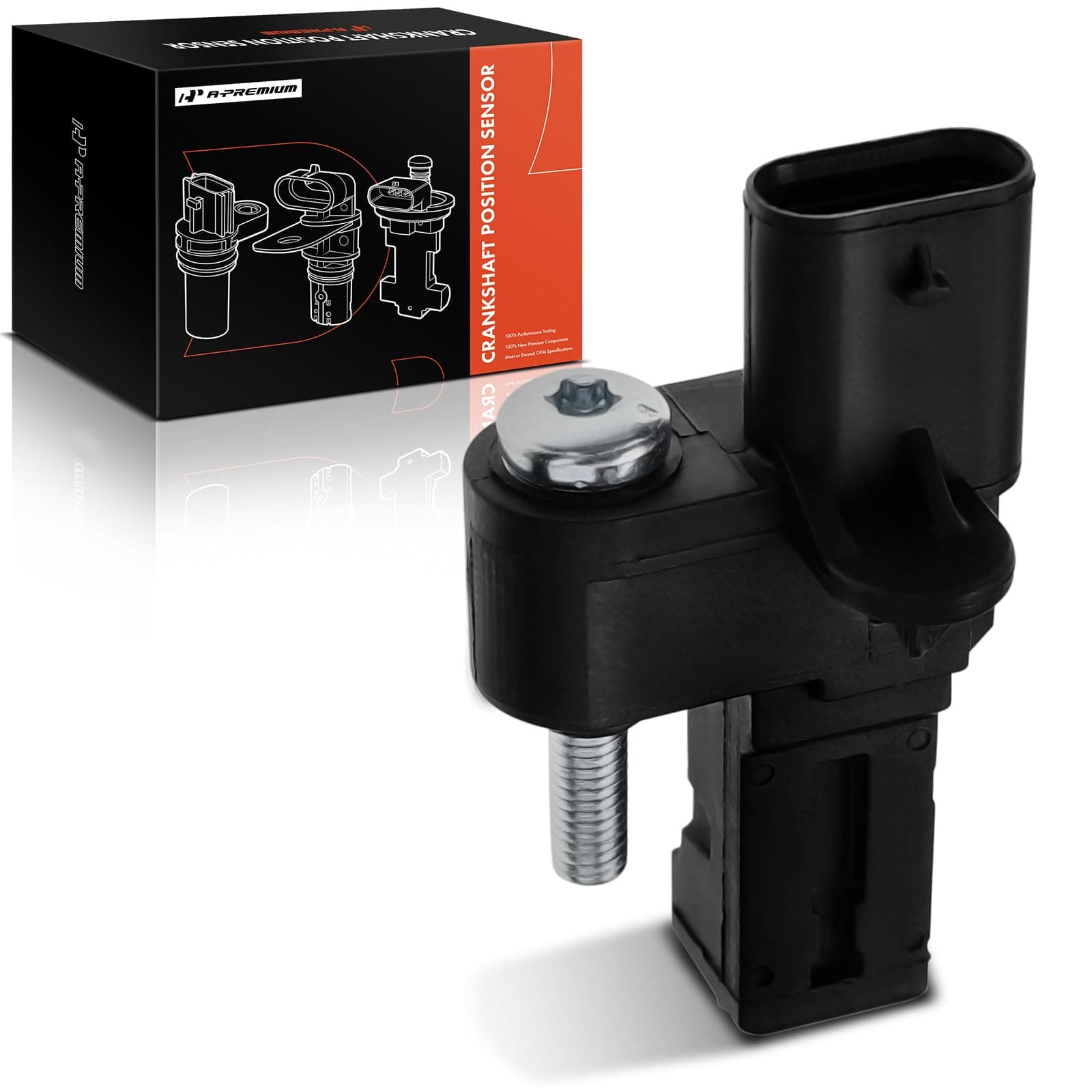 A-Premium Crankshaft Position Sensor Compatible with Mini Cooper 2007-2015 Cooper Countryman 2011-2016 Cooper Paceman 2013-2016