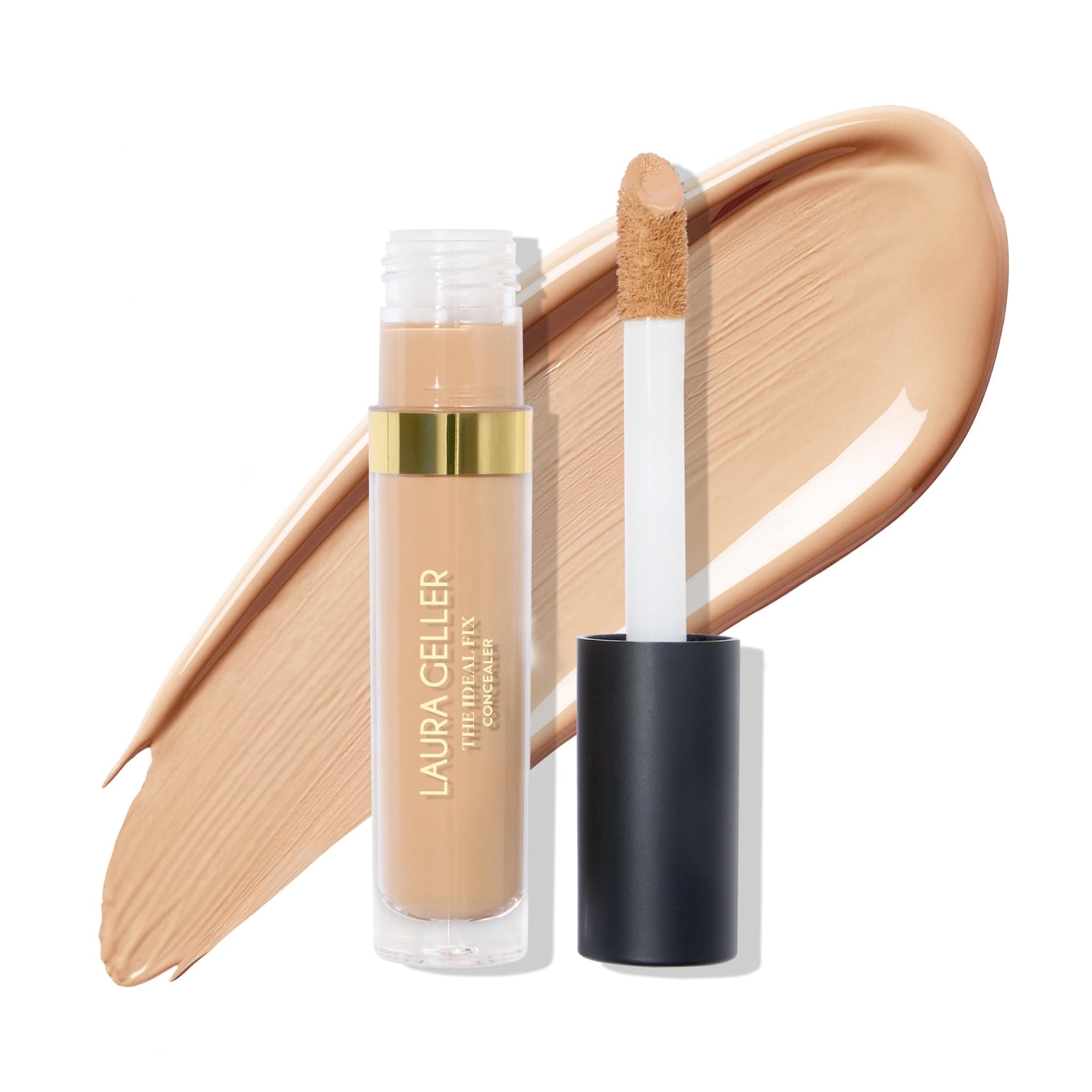 The Ideal Fix Concealer - Light - Buildable Medium to Full Coverage Liquid Concealer - Covers Under Eye Dark Circles & Blemishes - Long-Lasting