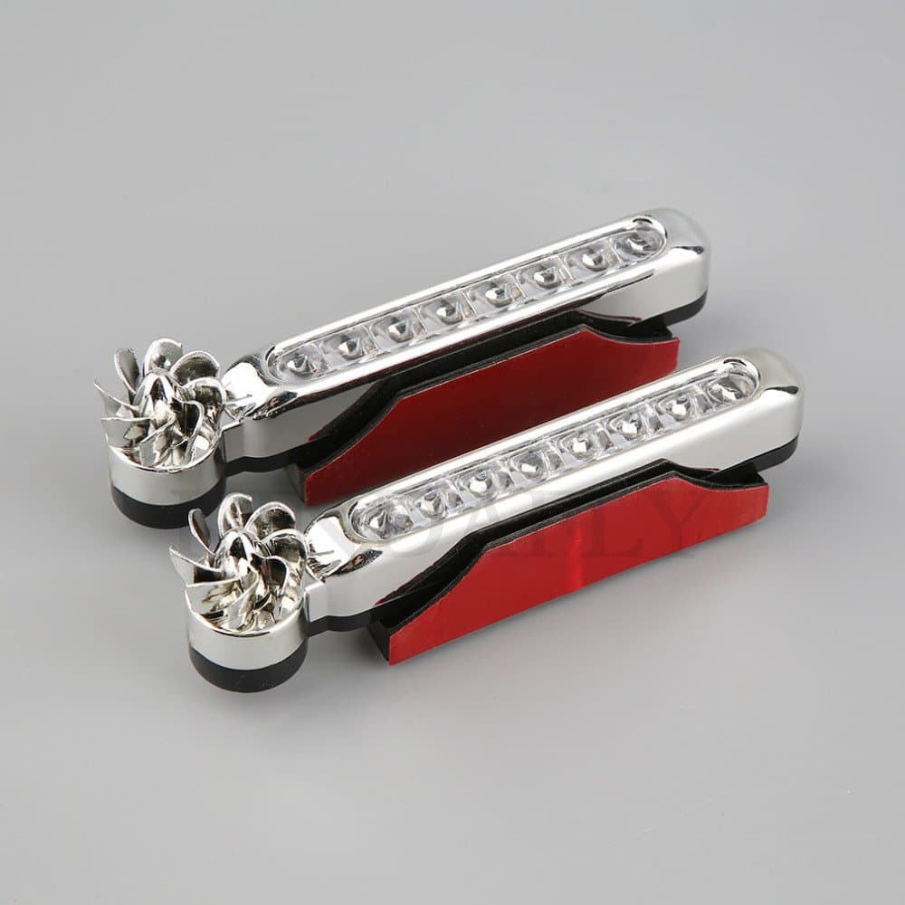 Automatic 1 Set/2pcs Wind Power Car Light 6 LED,Daytime Running Light,Fog Lamps,Wind Energy