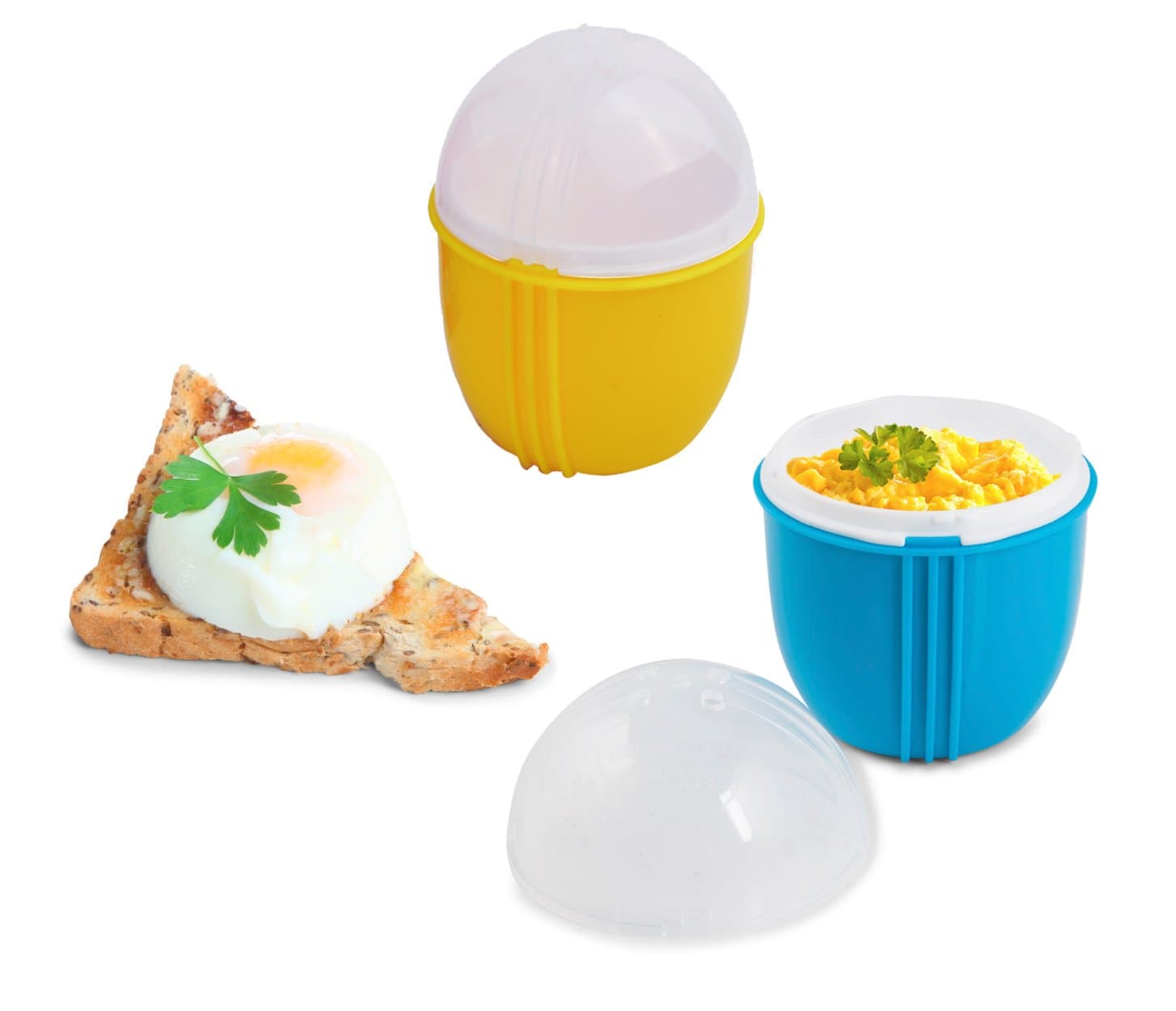 Microwave Egg Cooker, 2 Pack, Multicolor