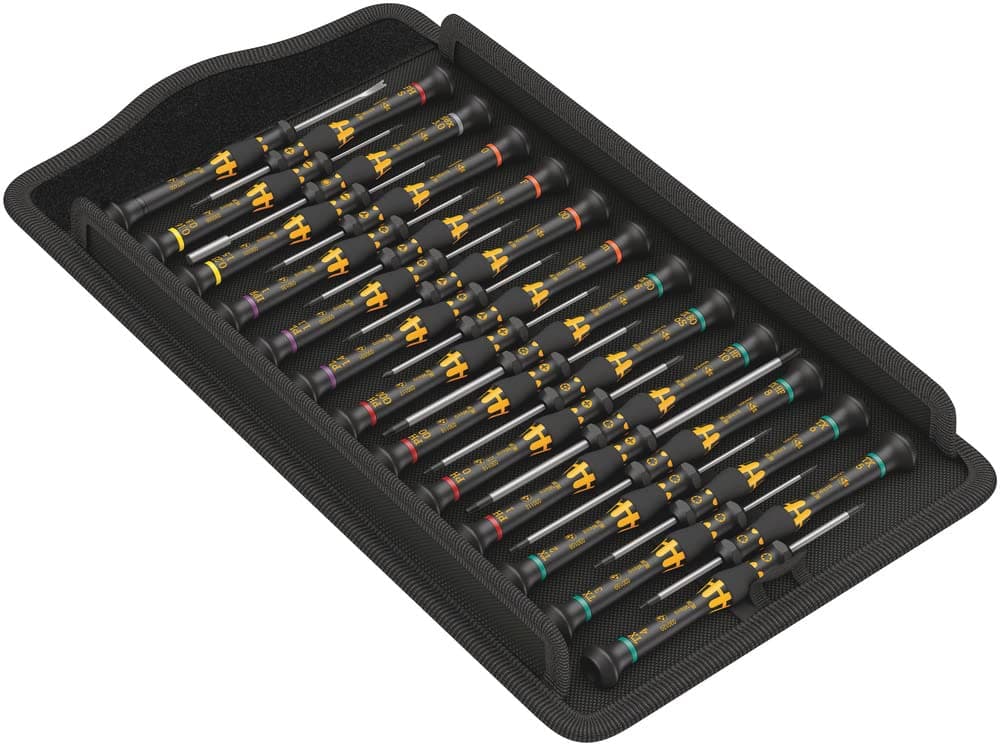 05134019001 Kraftform Micro ESD Big Pack 1 Screwdriver set for electronic applications, 25 pieces