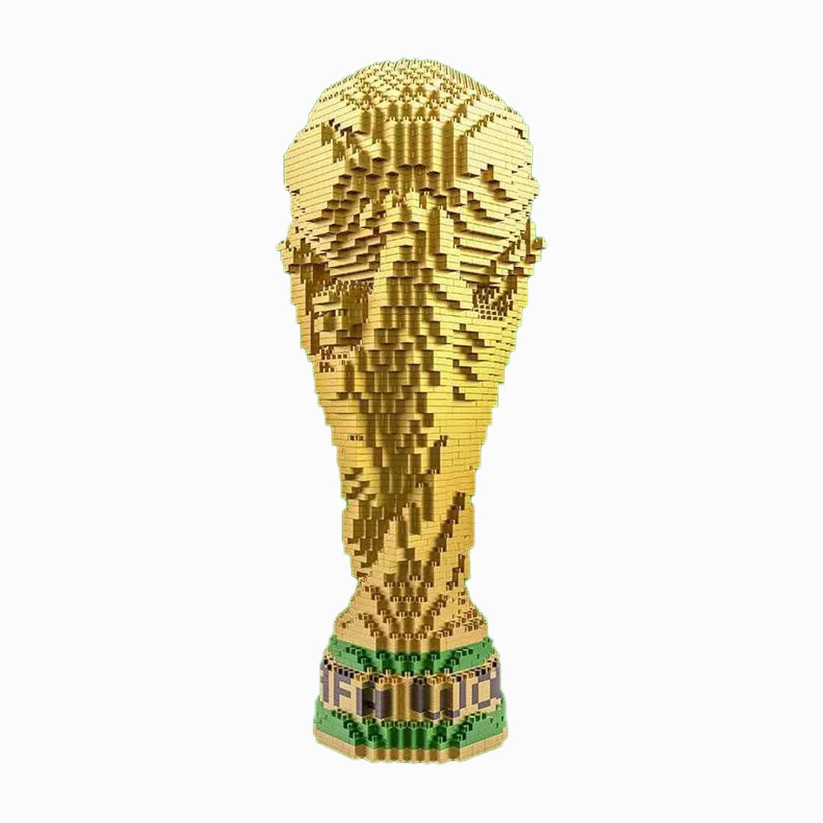 Micro Mini Blocks World Cup Trophy Model Building Set-(4000+ Piece) Micro Mini Bricks Toy, Gift for Adults and Kids and Football Enthusiasts