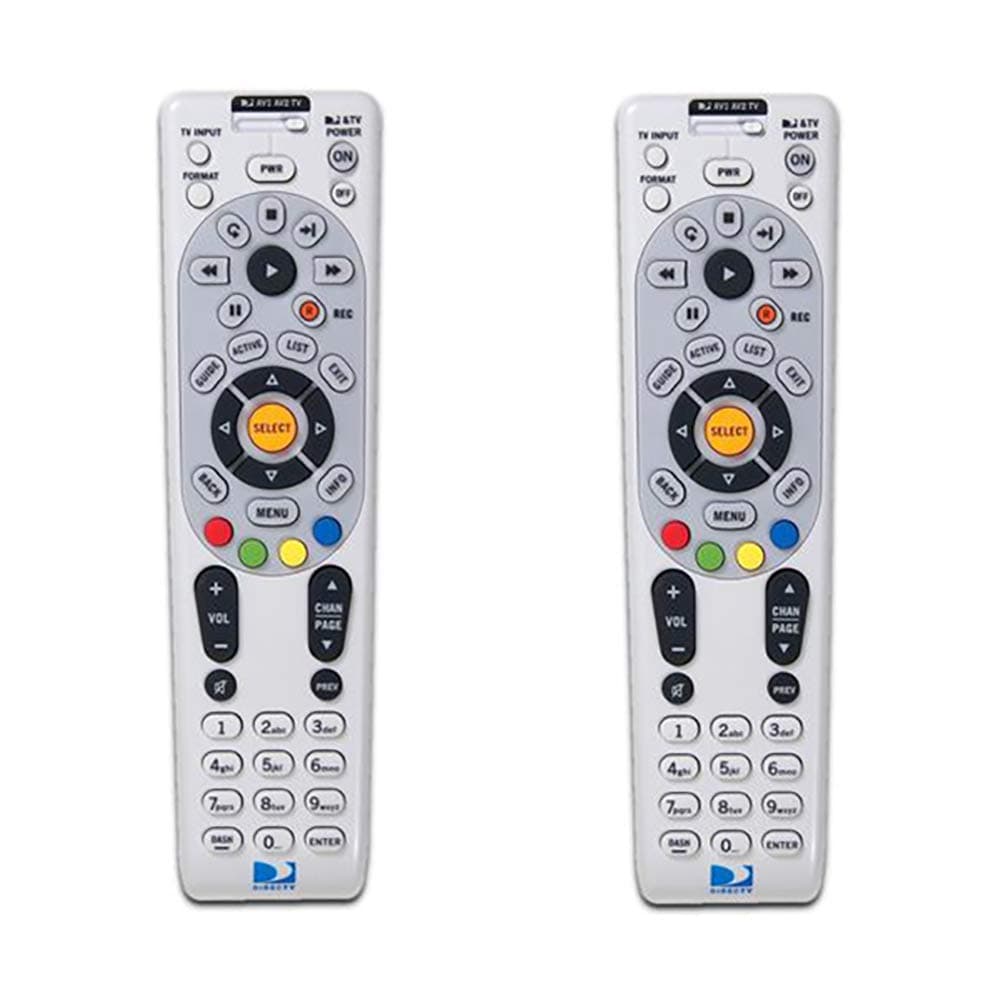 2 Pack - DIRECTV RC66RX IR/RF Remote Control
