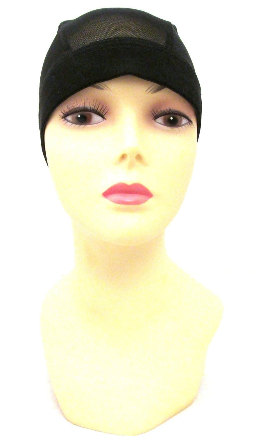 Mesh Dome Wig Cap Black