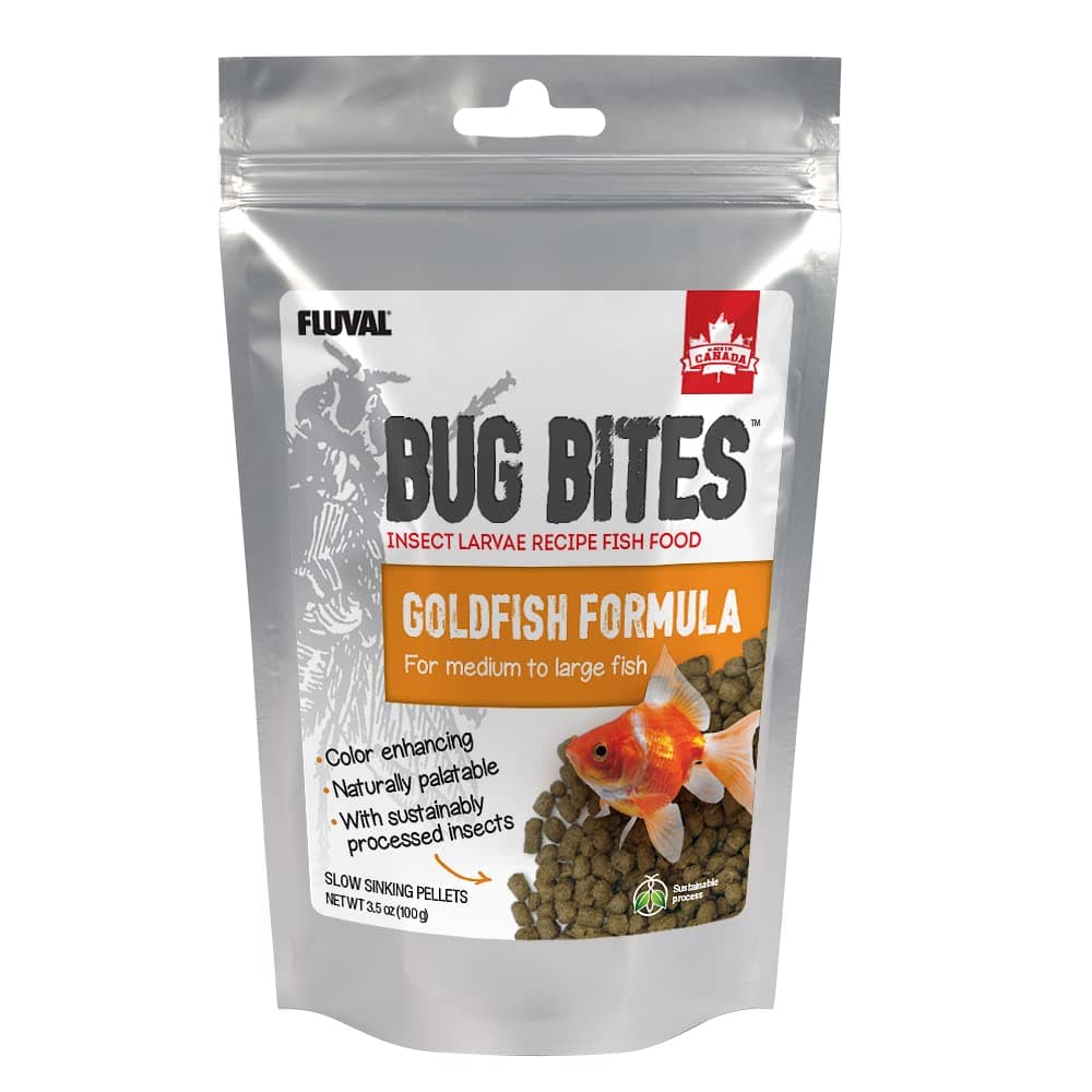 Medium to Large Fish Medium to Large Fish Bug Bites Goldfish Formula, All Life Stages, Pellet, 1 Count